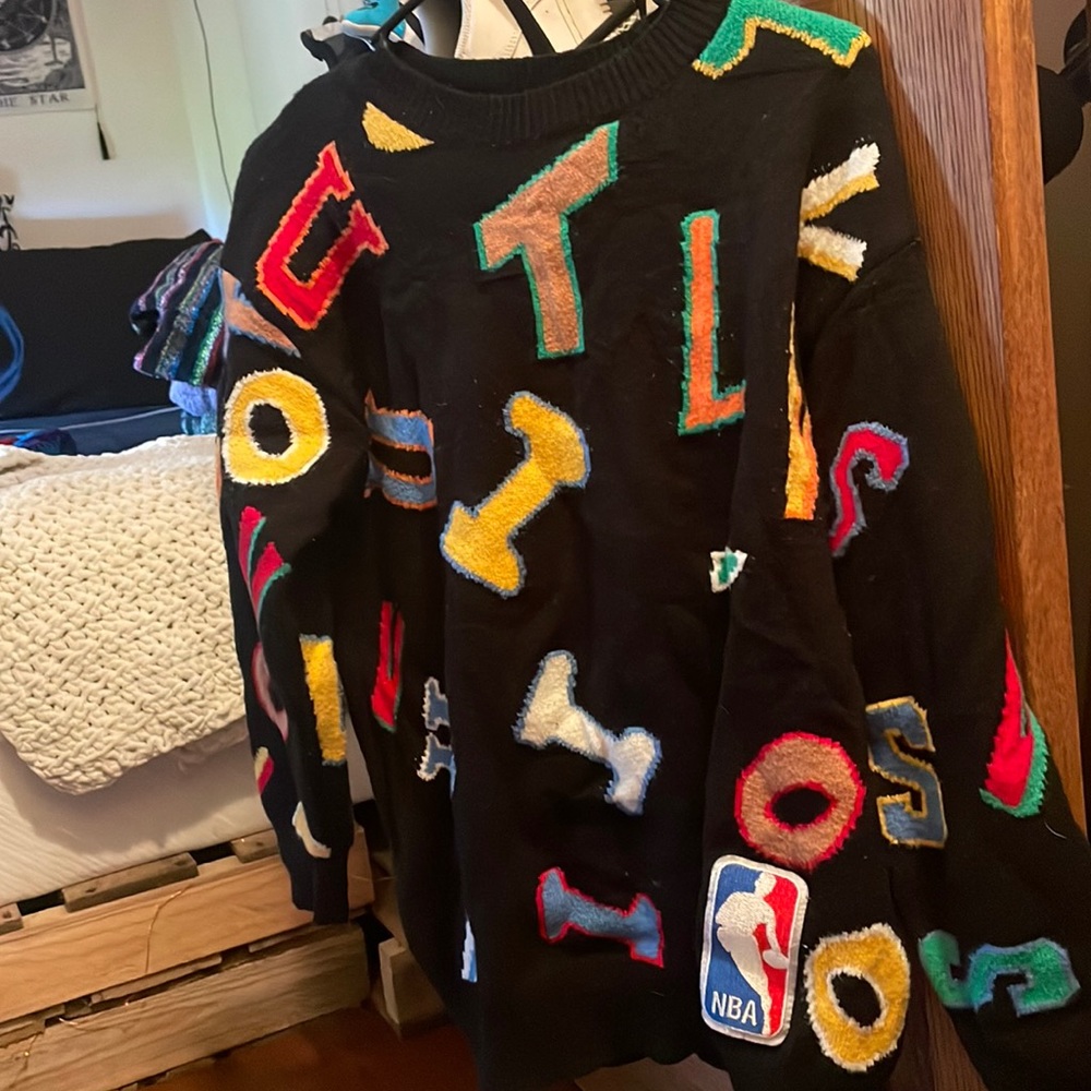 Louis NBA crossover sweater